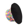 Wholesale Cartoon Bear Print Fisherman Hat Reversible Sun Hat for Outdoor Travel