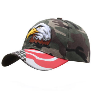Camouflage eagle flag / Adult free size (58cm adjustable)