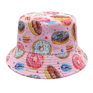 oly-53848188c993d9f5e9ac2de2cd6976b9 Wholesale Trendy Donut Pattern Fisherman Hat Double-Sided Sunscreen Fashion Accessory for Resale