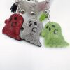 oly-538a5ac5106f4432f299d94f36706a62 Wholesale Halloween Ghost Keychain Rhinestone Zinc Alloy Bag Charm Accessory