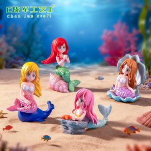 oly-53bcbe31f9749e5bf5b1fa464847687d Wholesale PVC Cartoon Mermaid Figurine DIY Fish Tank Decorative Accent Craft Supply