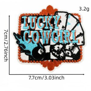 Western style cloth stickers 3 #