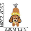 oly-53d514239f37a8aeda6eec84282d1aa0 Wholesale Dachshund Dog Embroidered Patch Decorative Accent for Clothing Resale