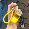Wholesale Acrylic Crushed Ice Oil-In Keychain Cute Cartoon Design Business Gift Boutique Keychain Accessory OLY Exclusive