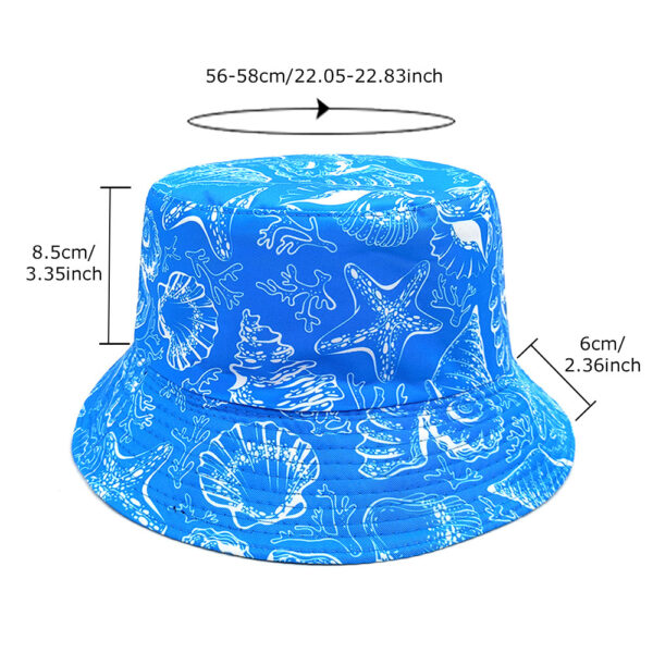 oly-53f0fa1ef8a64e1d4df975282c8bc71e Wholesale Printed Fisherman Hat Unisex Summer Sun Hat Casual Everyday Cap