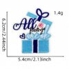 Wholesale Colorful Cartoon English Alphabet Embroidered Patches Decorative Fashion Accessory for Clothing Gift Resale
