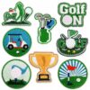 oly-544d16d632a6af2af2dd0836a267b9d3 Wholesale Polyester Thread Golf Embroidery Patch Cartoon Design Boutique Fashion Accessory