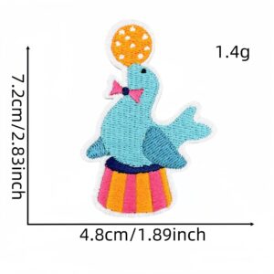 Clown cloth stickers 11#
