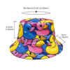 oly-5473c9344fb0b079043999d3cf64e45b Wholesale Colorful Duck Print Bucket Hat Stylish Sun Protection Hat Fashion Accessory for Boutique Resale