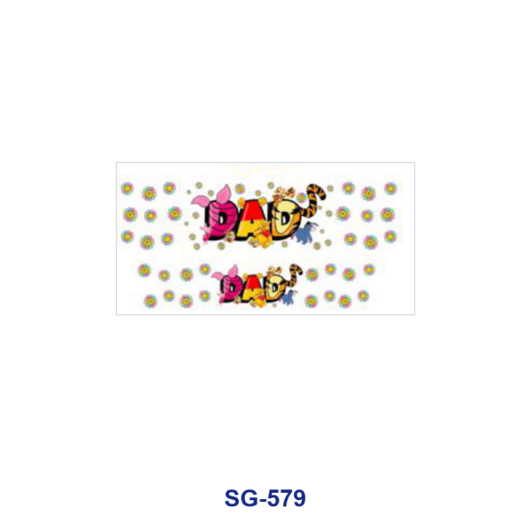 Wholesale 8pcs Sweet Cursive Alphabet 3oz Cup Stickers Wrap OLY Exclusive