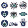 oly-54799b9ff510a6dcc9d753fb83e9b2bf Wholesale Trendy Evil Eye Embroidered Patch Decorative Iron On Applique for Shoes Hats Clothing DIY Craft Supply