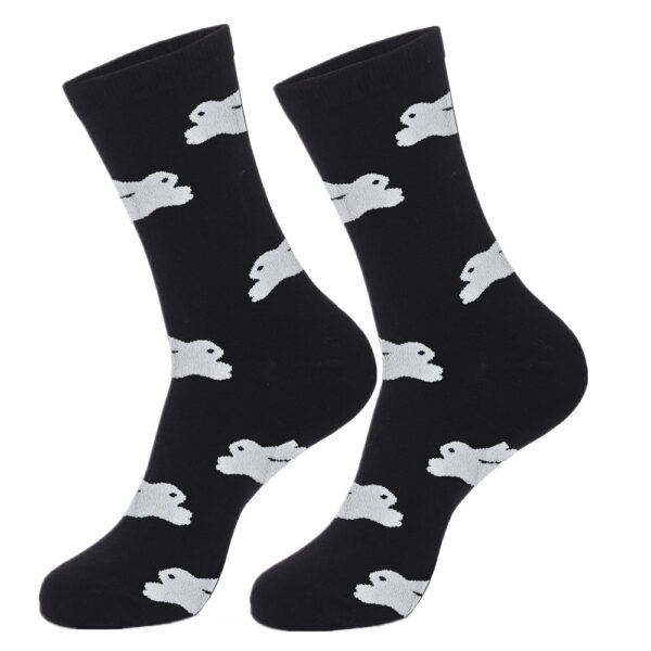 oly-548c62c111eaf30302b501c42ebea877 Wholesale Cotton Women's Cartoon Rabbit Pattern Socks Winter Party Gift
