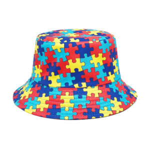 Wholesale Brick Pattern Double Sided Fisherman Hat Trendy Sun Hat Fashion Accessory for Gift and Boutique Resale