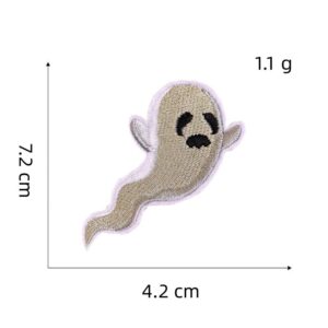 Halloween cloth stickers 5#
