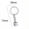 oly-54aa08fd7a8bc7dedb2aa7f1e2310c38 Wholesale 3D Milk Bottle Keychain Zinc Alloy Metal Key Ring Creative Bag Charm Accessory