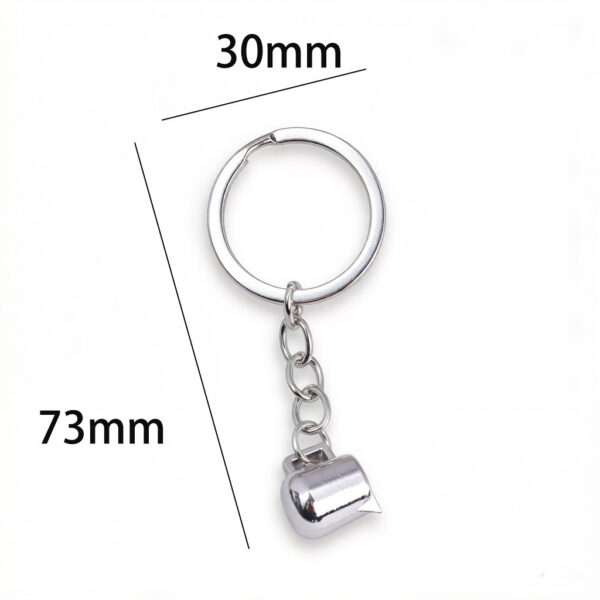 oly-54aa08fd7a8bc7dedb2aa7f1e2310c38 Wholesale 3D Milk Bottle Keychain Zinc Alloy Metal Key Ring Creative Bag Charm Accessory