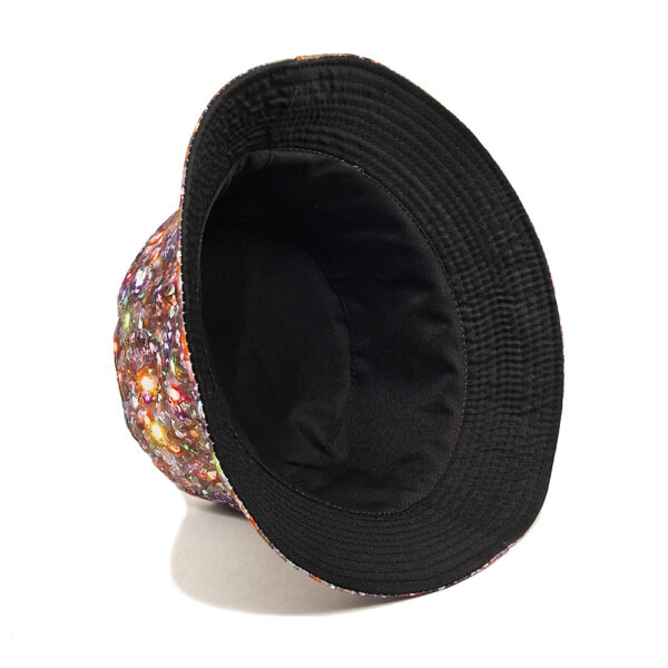 Wholesale Sparkly Star Bucket Hat Sun Protection Fashion Accessory for Resale