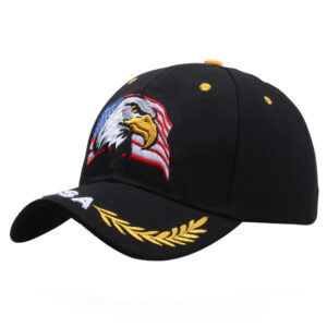 oly-54dec345f95e8ff356cbcf1652cc9ab0 Wholesale Embroidered Eagle Flag Star Baseball Cap Sun Hat Summer Casual