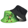 Wholesale Clover Print Bucket Hat Sun Protection Party Accessory for Resale