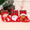 oly-54e33725f9e22633a26a1f69f264ea42 Wholesale Red Christmas Stocking Cloth Hanging Decor for Holiday Gifts