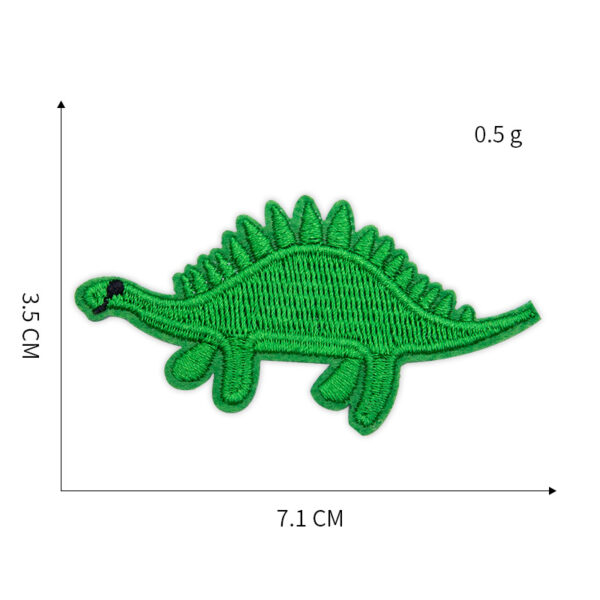 oly-551ed9491f5125a70e1c4cdb20956cda Wholesale Cartoon Dinosaur Embroidery Patch - Party Gift for Kids Clothing Accessory