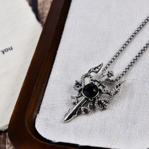 Black gemstone
