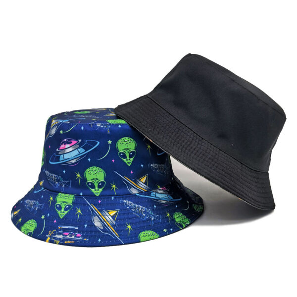 Wholesale Pattern Bucket Hat Trendy Sun Protection Hat Chic Fashion Accessory for Boutique Resale