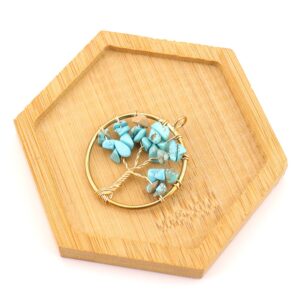 Blue turquoise 3cm