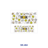 Wholesale 8pcs Maternal Theme Heart Donut Bear Truck Nurse Floral Decor Mini Cup Keychain Sticker