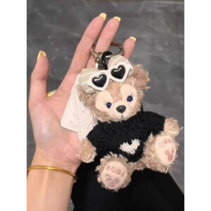 Black heart sweater [shirley rose] / Approximately 10cm, comes with a rope stopper