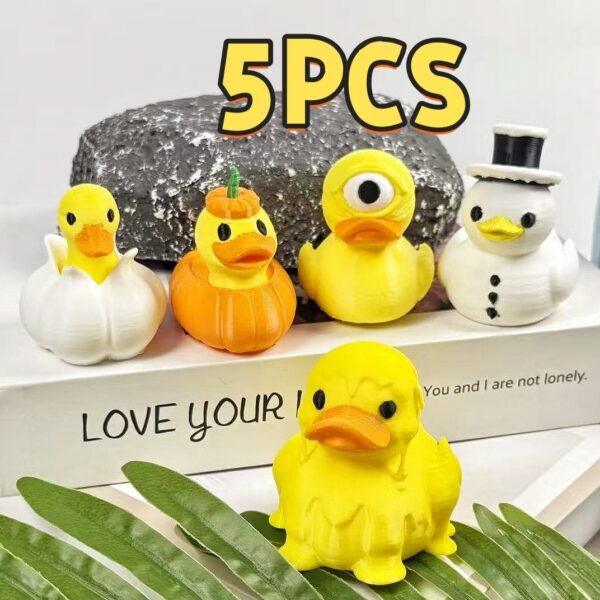 Wholesale Halloween Duck 3D Printed Ornament, Children's Stress Relief Toy, Gift for Resale