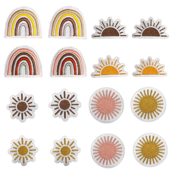 oly-557c50149812e1bd67ec09a828ab554b Wholesale Bohemian Sun Iron On Patch Decorative Applique for DIY Craft Projects