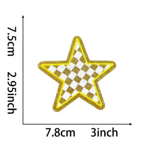 Hot melt glue*yellow*five-pointed star