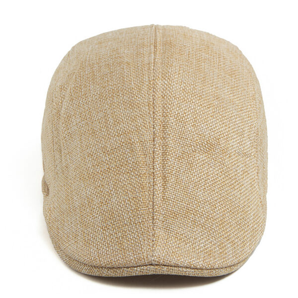 Wholesale Linen Like Beret Hat Adjustable Summer Cap for Men Women Casual Everyday Wear