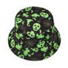 oly-5612d95cbe4d6022599523bb4e2958d2 Wholesale Trendy Halloween Skull Print Fisherman Hat Double Sided Sun Hat Fashion Accessory Gift