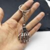 Wholesale Retro Cross Skeleton Metal Keychain Cross Design Car Key Accessory for Resale