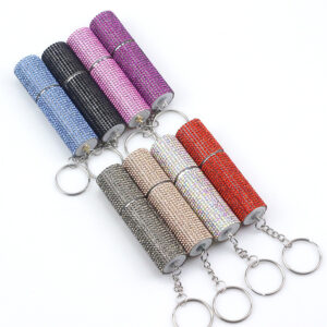 Color can be personalized / Perfume bottle keychain