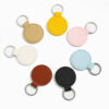 Wholesale European Style PU Leather Keychain Khaki Boutique Resale
