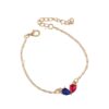 oly-56228df76f4ca67e583f4885769699c0 Wholesale Alloy Electroplated Drop Shape Multi-Color Bracelet for Women Boutique Resale
