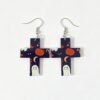 Wholesale Halloween Double Sided Acrylic Earrings Pumpkin Ghost Cross Print Fashion Accessory Party Gift