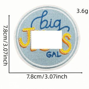 Cartoon english word cloth sticker 21#