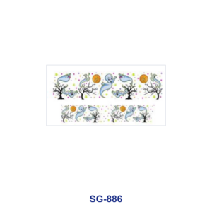 SG-886 / 8pcs / 16*7cm