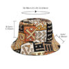 Wholesale Bohemian Fisherman Hat Double Sided Unisex Sunscreen Cap Boutique Resale