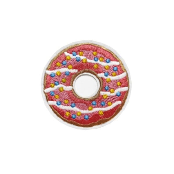 oly-565a48e107c35c0e99b71506818ded19 Wholesale Polyester Donut Cloth Stickers Decorative Patches for Bags Clothes Everyday Use