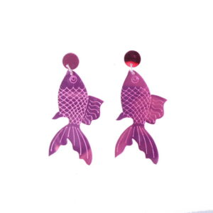 Pink goldfish h148