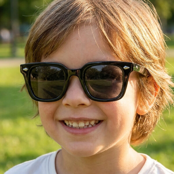 oly-56646fef4b1f8382e792a0795032d1a0 Wholesale Kids Square Frame Silicone Sunglasses Outdoor Vacation Fashion Accessory