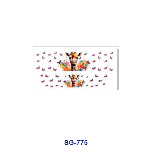 oly-566e9f8c0f6b357bd435ed87b0c7b347 Wholesale 8pcs Multi Style Boho Western Floral Animal Children Cartoon Themed Print 3oz Cup Stickers Wrap OLY Exclusive