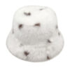 Wholesale Trendy Faux Fur Bucket Hat Women's Winter Warm Cap Fashion Accessory Gift