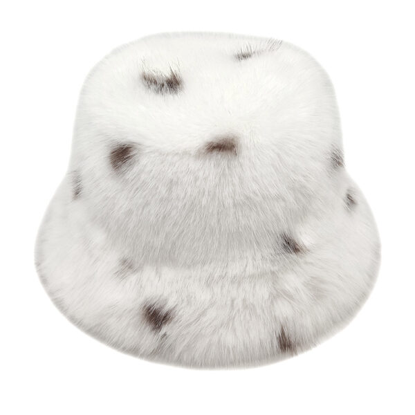 Wholesale Trendy Faux Fur Bucket Hat Women's Winter Warm Cap Fashion Accessory Gift
