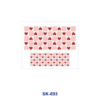 Wholesale 8pcs Love Diamond Lip Graffiti Character Clover Easter Egg Smiley Decor Mini Cup Keychain Sticker OLY Exclusive